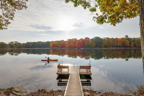 Pvt Hot Tub, Lakefront, Foliage, Heated Pool, Hike