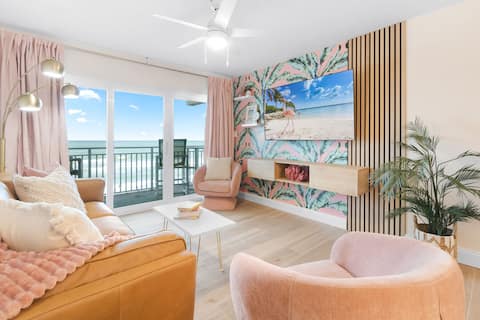Oceanfront Condo with Extra Large Private Balcony