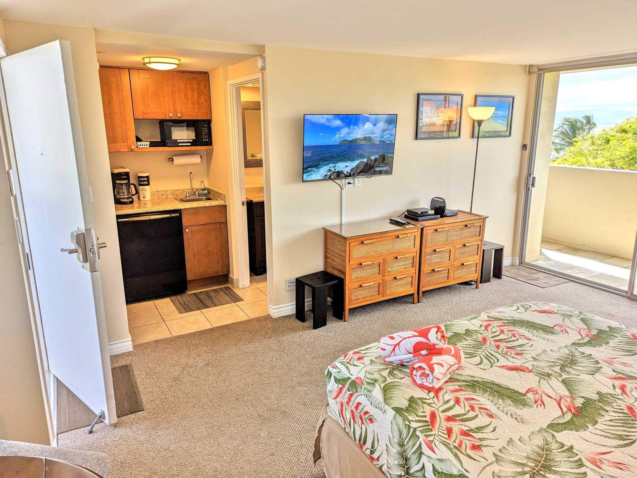 Diamond Head Beach, Queen Studio, Balc, Ocean View - Image 3