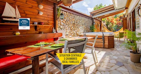 Jaden Kreyol - 3* Gîte, central, spa, pool, BBQ