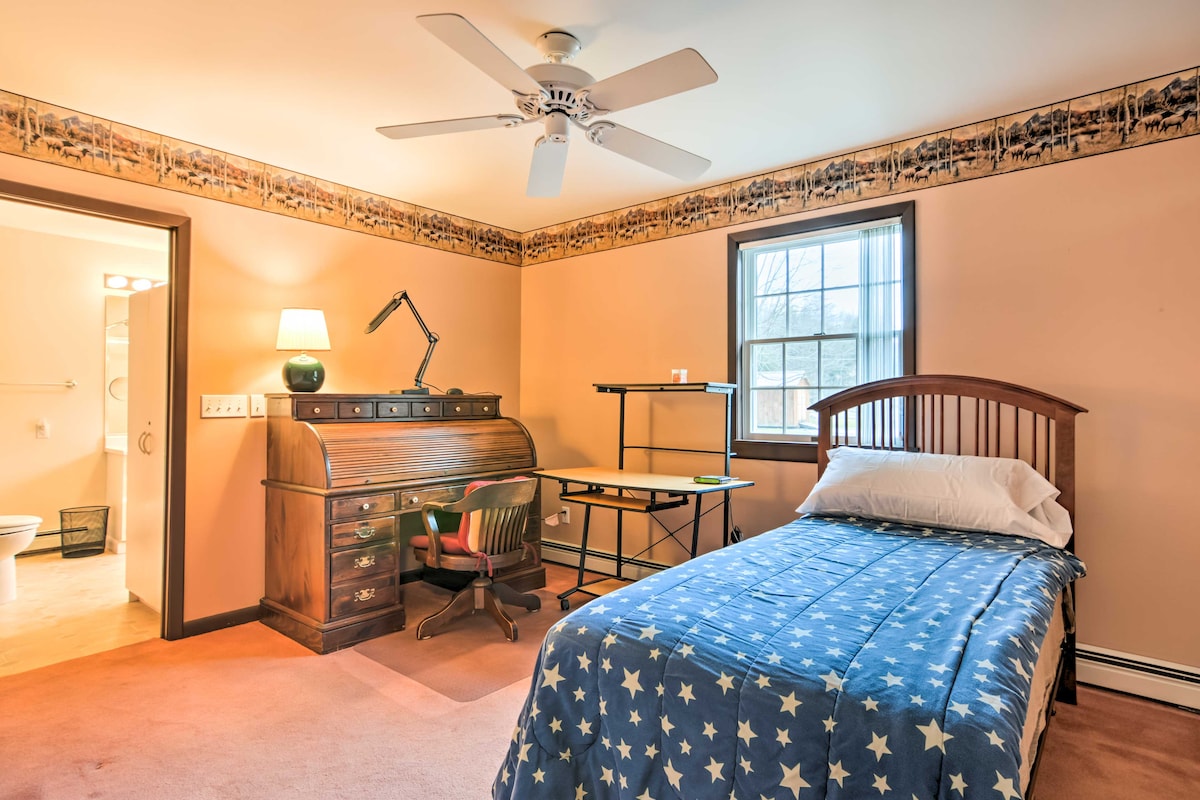 Bedroom 5 | Twin Bed | 1st Floor at Riverside Lodge in Wilcox
