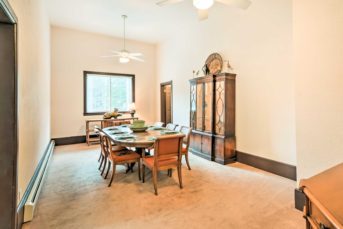 Dining Room | Dishware & Flatware | 1st Floor at Riverside Lodge in Wilcox