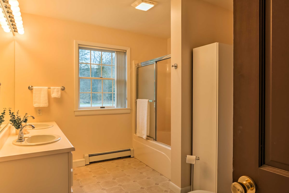 Bathroom | 1st Floor at Riverside Lodge in Wilcox