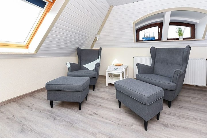 28 M² Ferienwohnung ∙ 1 Schlafzimmer ∙ 2 Gäste - Neuharlingersiel