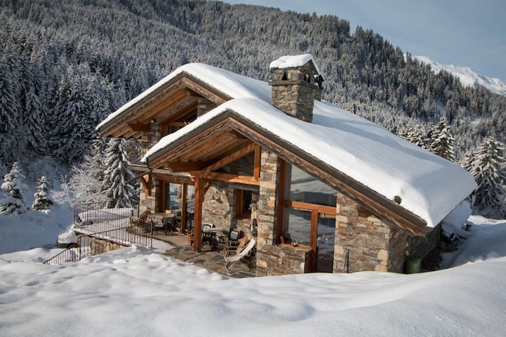 Chalet Le Cairn - Skis Aux Pieds - Jaccuzzi - Méribel