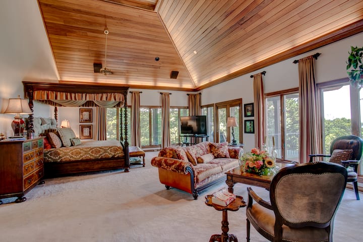 Dormitorio 1 con amplias vistas naturales