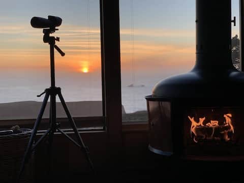 Pacific Sunset by the beach