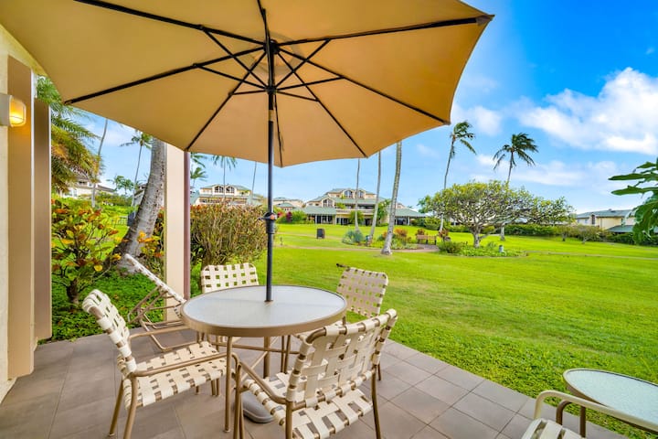 Kahala Poipu Kai 312, 2/2 With A/c In Living Area - Kauai, HI