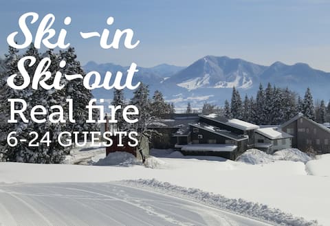 HUGE Ski-in-out Lodge w/indoor play area! PETS OK