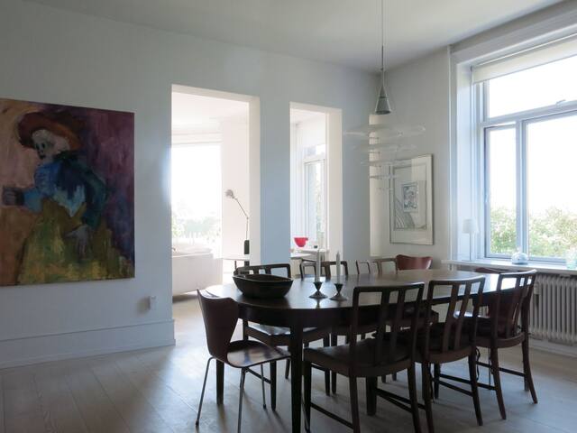 Copenhagen lakes – 2 bedrooms – sortedams dosserin