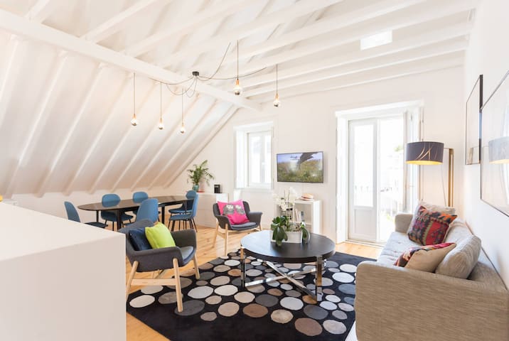 Appartement 120m2 Cascais, T3, terrasse au sud