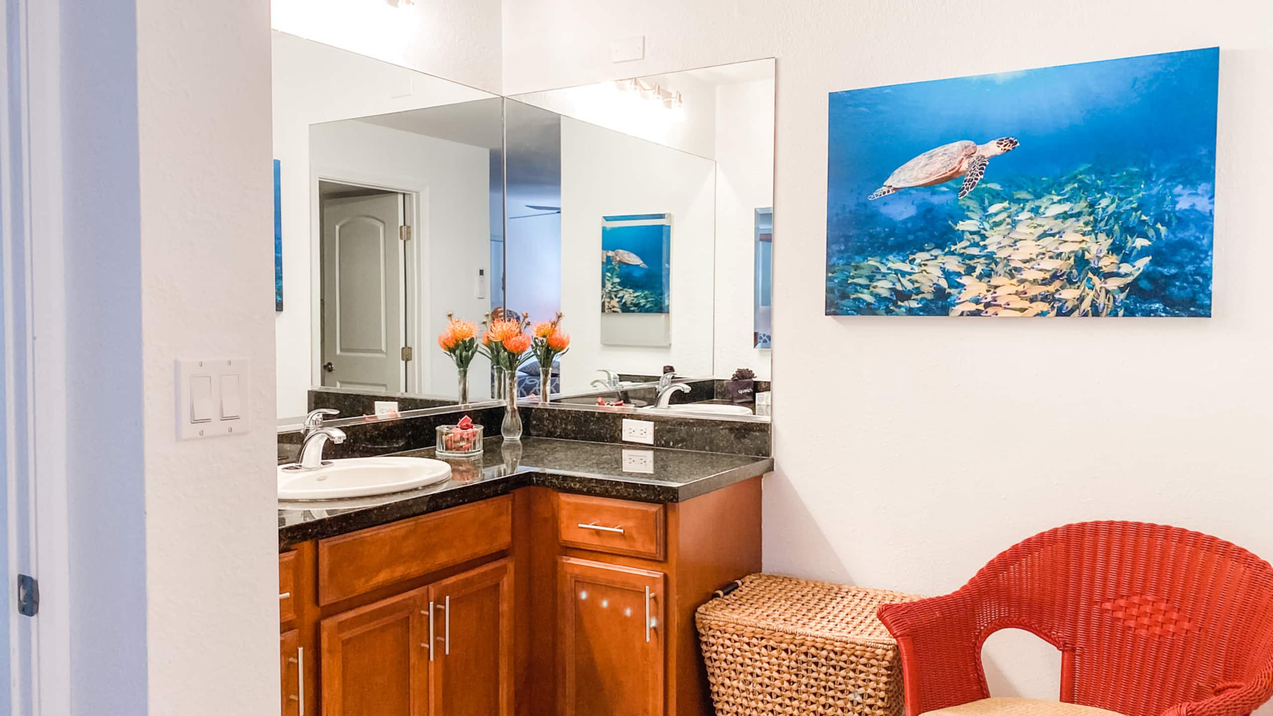 Two Bd Ocean View, Grd fl, AC, pool, hot tub D103 - Image 8