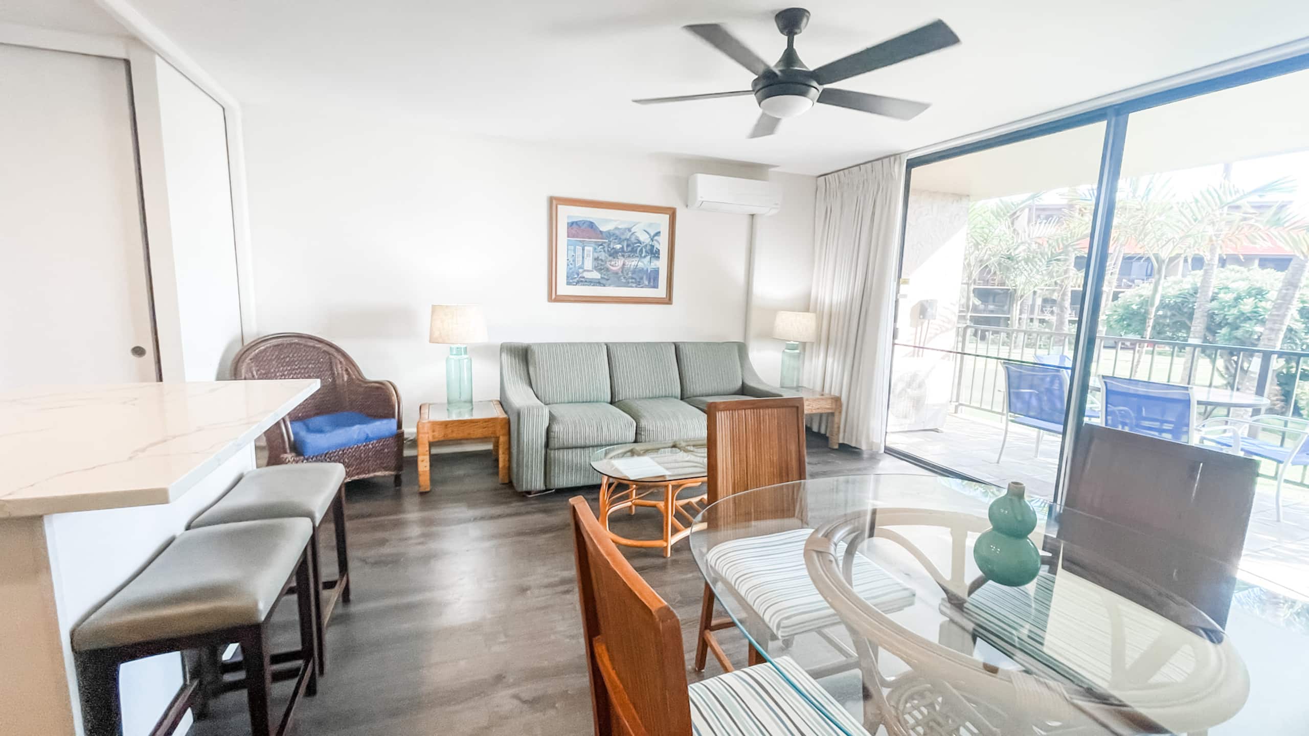 One Bd Partial Ocean, AC, wifi, Pool, Hot tub B210 - Image 9