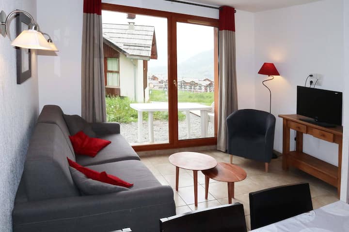 200m Dai Negozi, Piscina, Sauna, Hammam, Terrazza, Balcone, Armadietto Per Gli Sci, 43m², Les Orres - Alte Alpi
