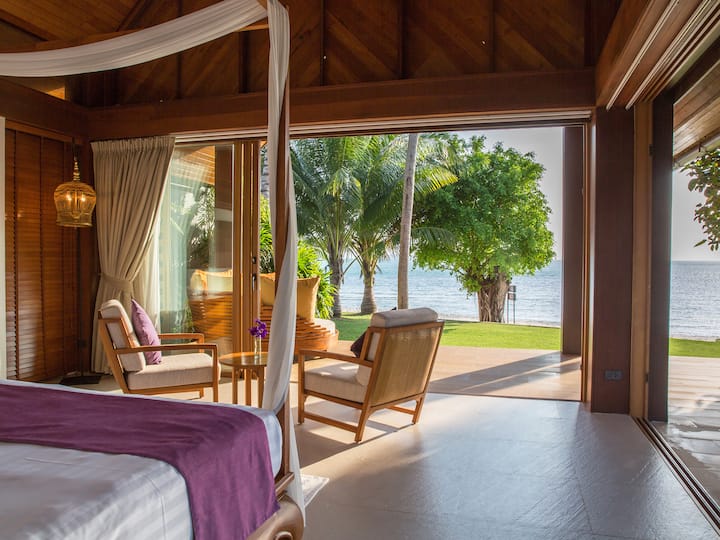 Baan Puri - Основна спалня с великолепна гледка