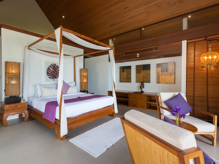 Baan Puri - Разкошен дизайн на родителската спалня