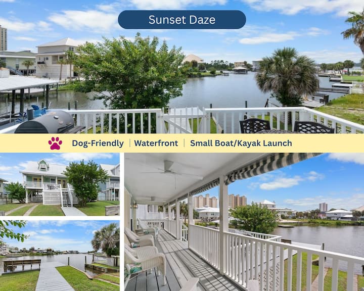Dog-friendly | Sleeps 10 | Water-front - Gulf Shores, AL