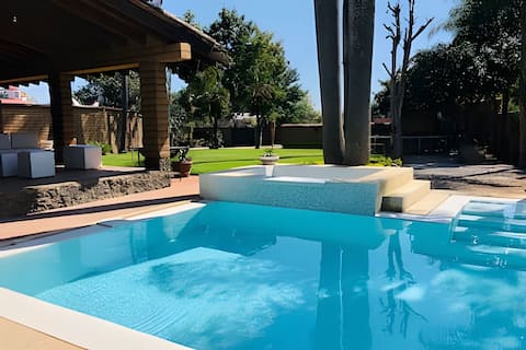 Loft with private pool