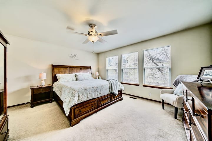 Suite principale di lusso di grandi dimensioni