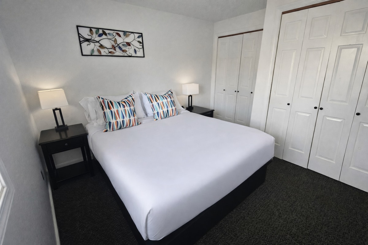 חדר שינה שני | טלוויזיה עם מסך שטוח | מיטת קווין סייז