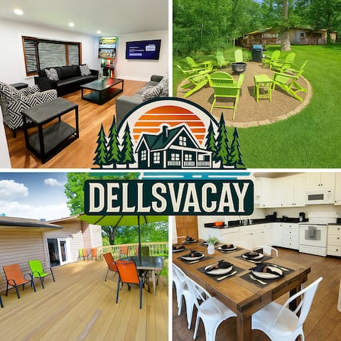 All Decked Out | Arcade Games | 5 BR | FirePit