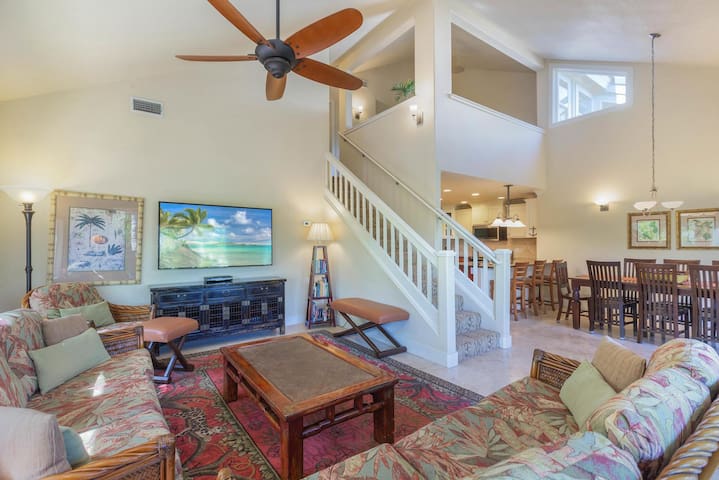 Garden Villa l Two Lanais, A/C, Pool