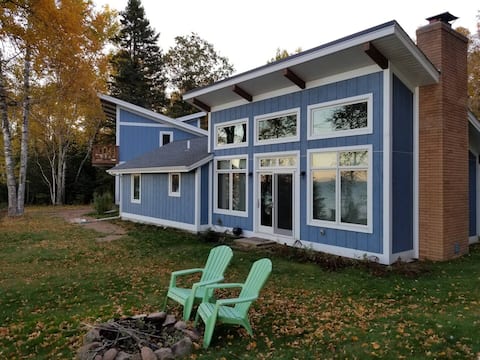Sky Fire | Lake Superior Waterfront Retreat