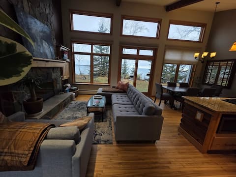 Sky Fire | Lake Superior Waterfront Retreat
