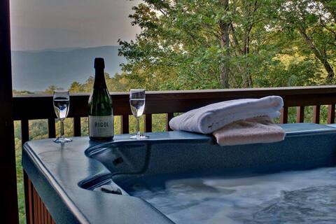 Hummingbird Haven- spectacular views w/hot tub