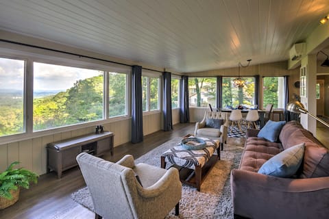 Hendersonville Home w/ Views - 3 Mi to Downtown!