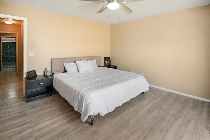 Vnútri, podlaha, podlaha, posteľ, nábytok