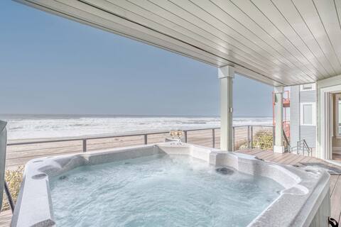 Oceanfront-HotTub-Private Beach Access-Crown Jewel
