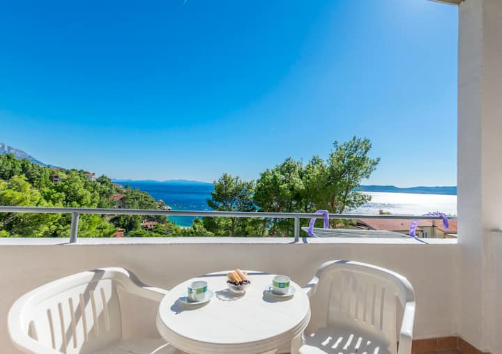 Chambre Au Bord De Mer, à Brela, Le Balcon - Brela