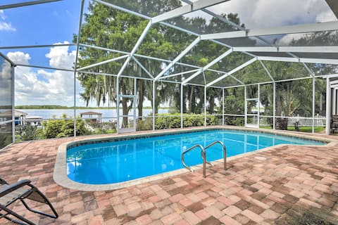 Waterfront Winter Haven Home with Dock & Hot Tub!