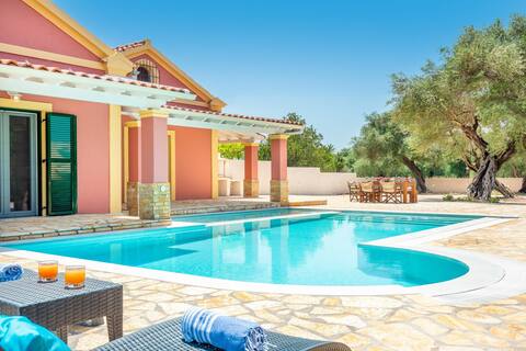 Beach villa joanna - luxury villa rental in corfu,