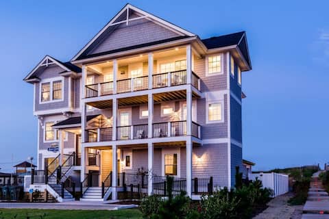 Sweet Carolina 9 Bedroom Oceanfront Home
