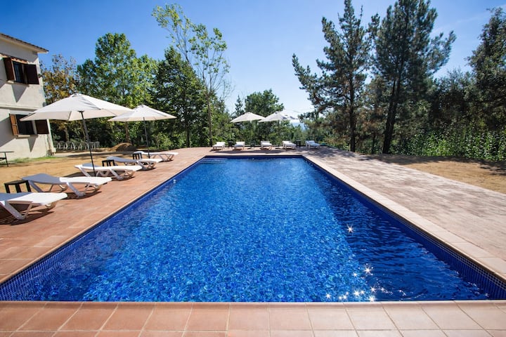 Villa Costa Brava Para 24, Piscina Y Cerca De Blanes! - Arbúcies