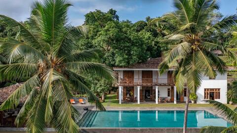 Maliga Kanda hill top, pool, gym & chef