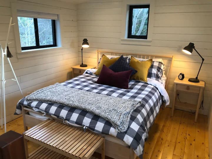 El dormitorio del loft.