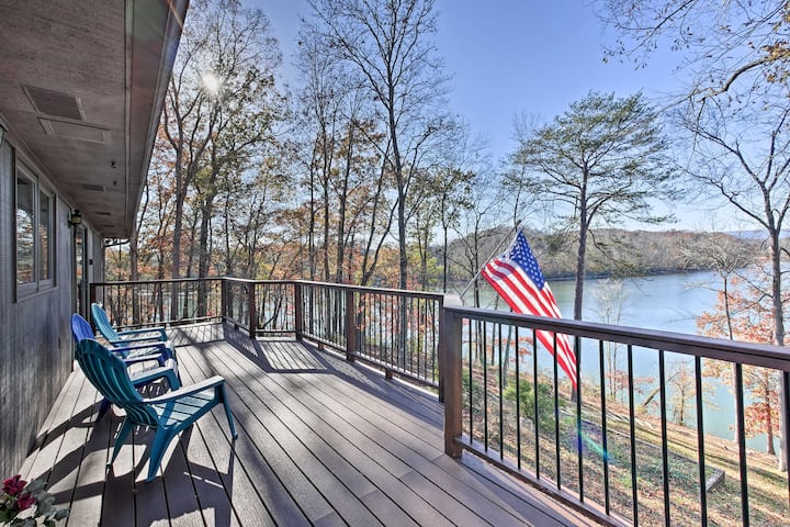 Chickamauga Lake Vacation Rental w/ Boat Dock!