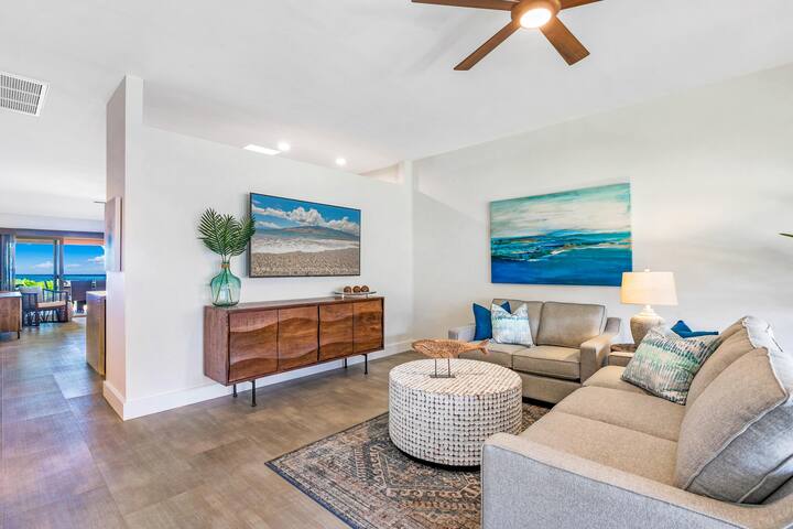 176-4 Oceanfront Puamana Townhome newly remodeled! gallery image 3
