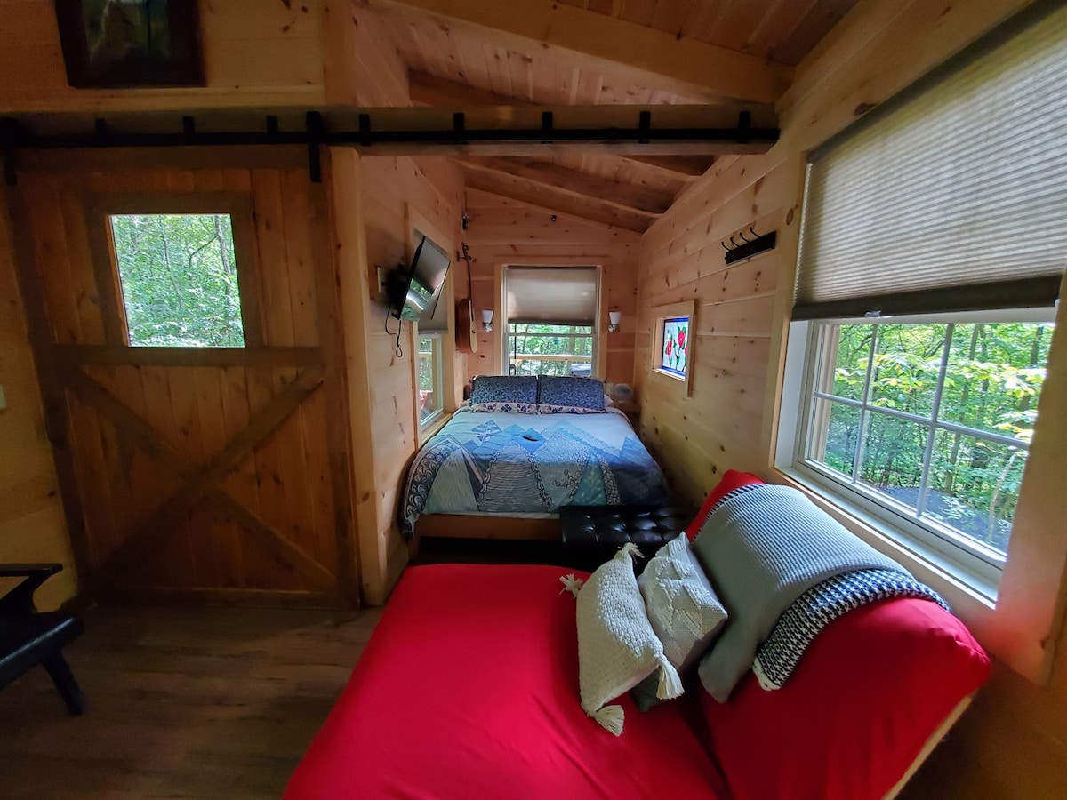 クイーンサイズベッドとツイン布団