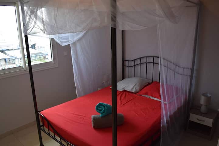 habitación con vistas al mar