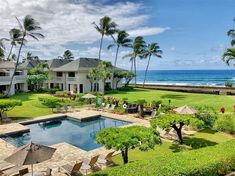 Poipu Kapili 17, Luxury Oceanfront Condo w/ Pool!
