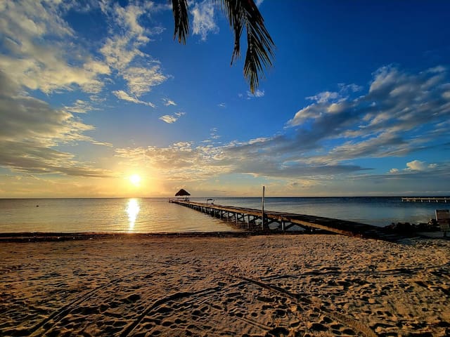 Group value, safe beach and great location