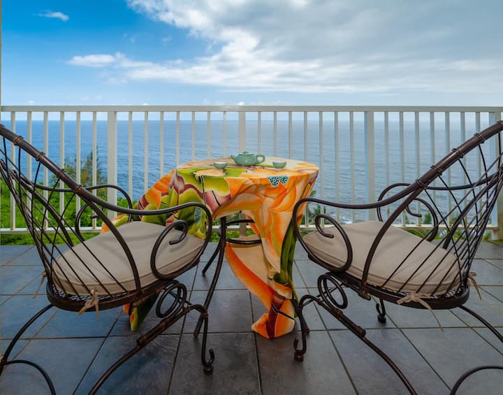 Vistas Al Mar Desde Cada Ventana, Cocina Y Baño Renovados, ¡Escucha El Océano! - Kauai, HI