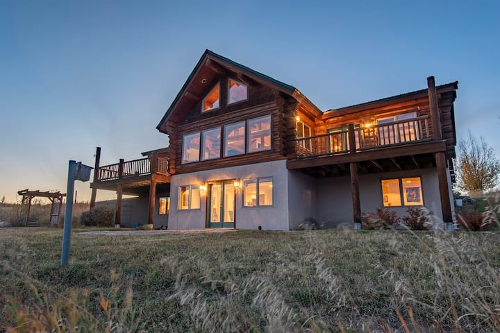 BEST Teton Views: The Ultimate Log Cabin Retreat
