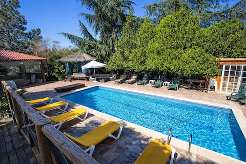 An oasis for up to 26 nature loving guests!