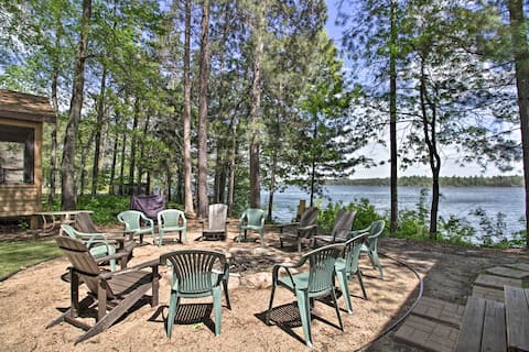 Dock, Sauna & Hot Tub! 'Loon Lake Lodge'