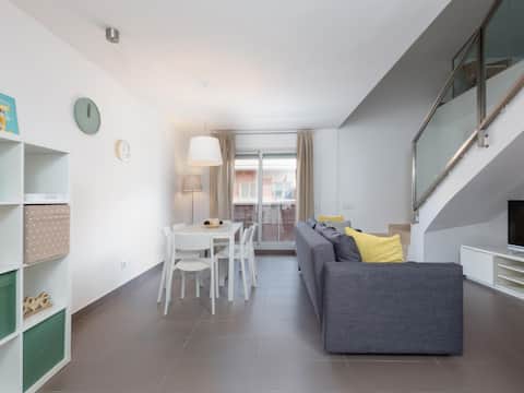 Apartment duplex with 3 rooms and terrace (422)